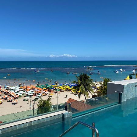 Flat Beira Mar Com Varanda Em Pôrto das Galinhas Exteriör bild