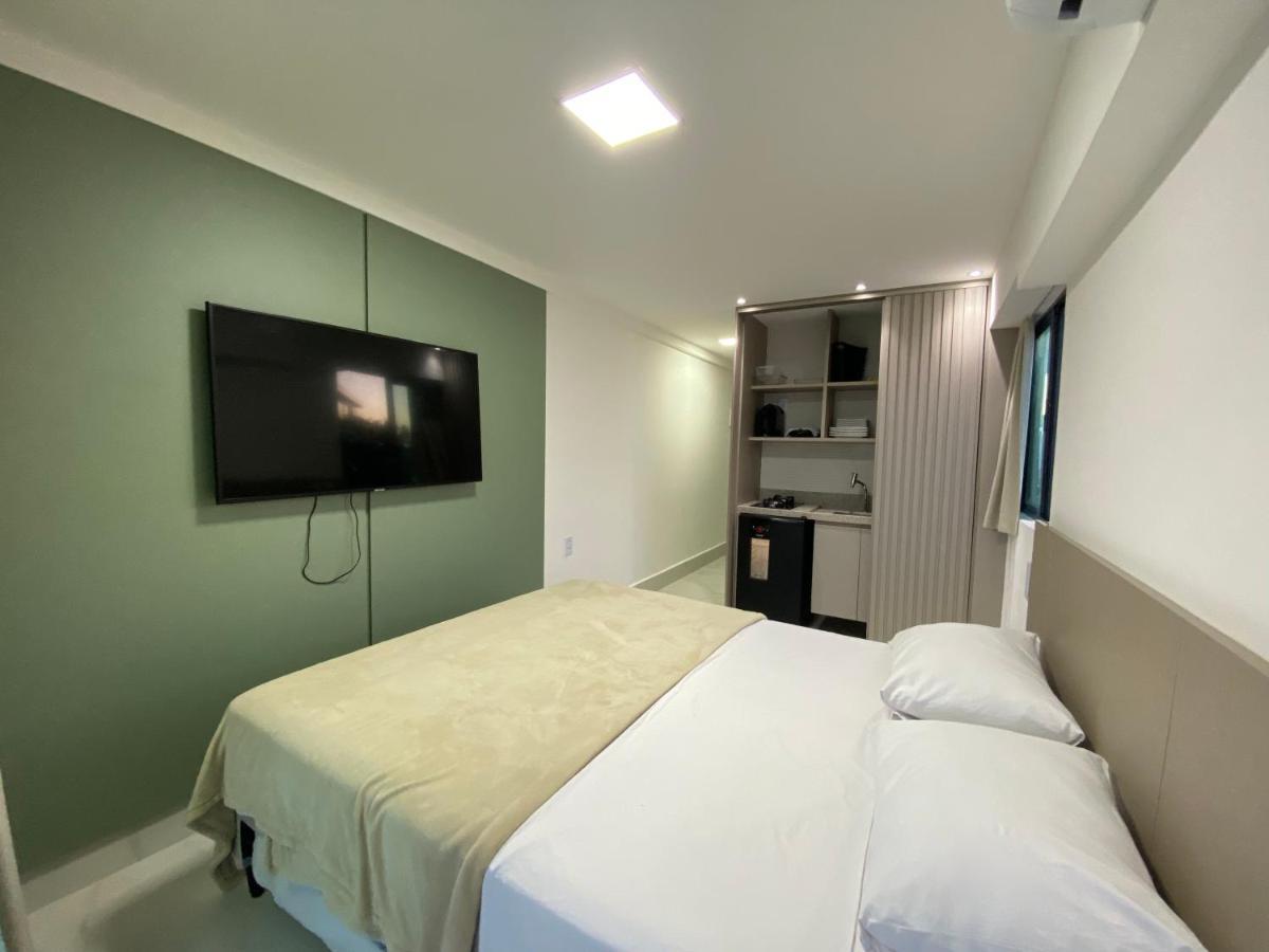 Flat Beira Mar Com Varanda Em Pôrto das Galinhas Exteriör bild