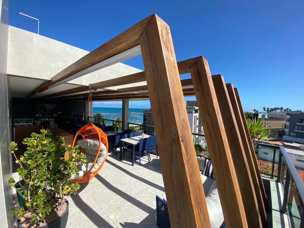 Flat Beira Mar Com Varanda Em Pôrto das Galinhas Exteriör bild