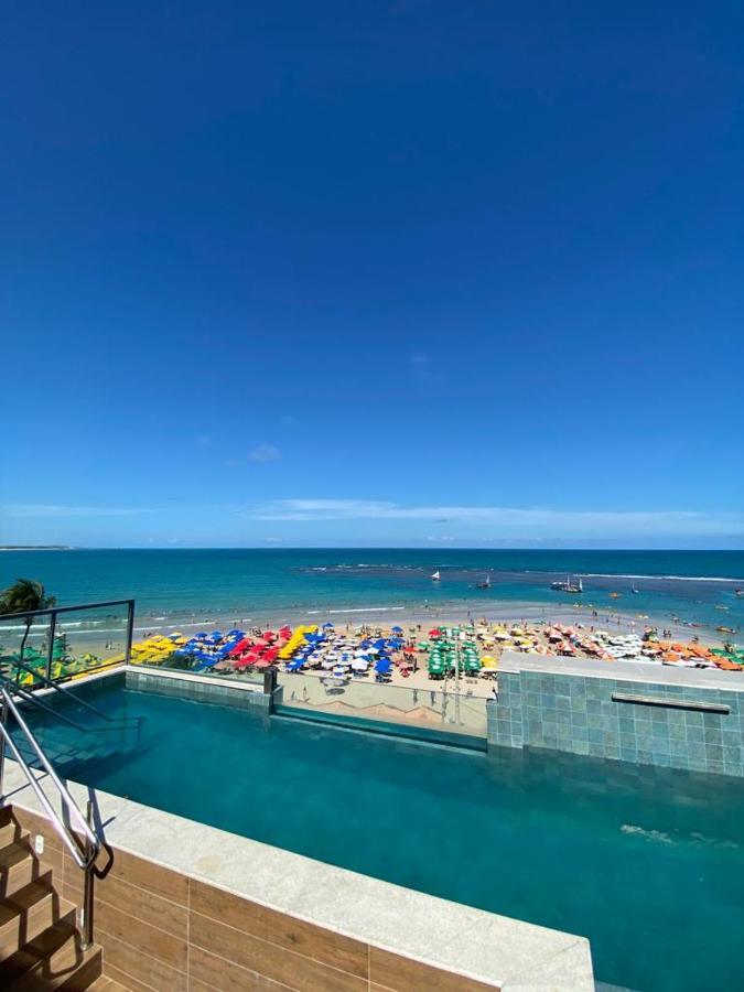 Flat Beira Mar Com Varanda Em Pôrto das Galinhas Exteriör bild