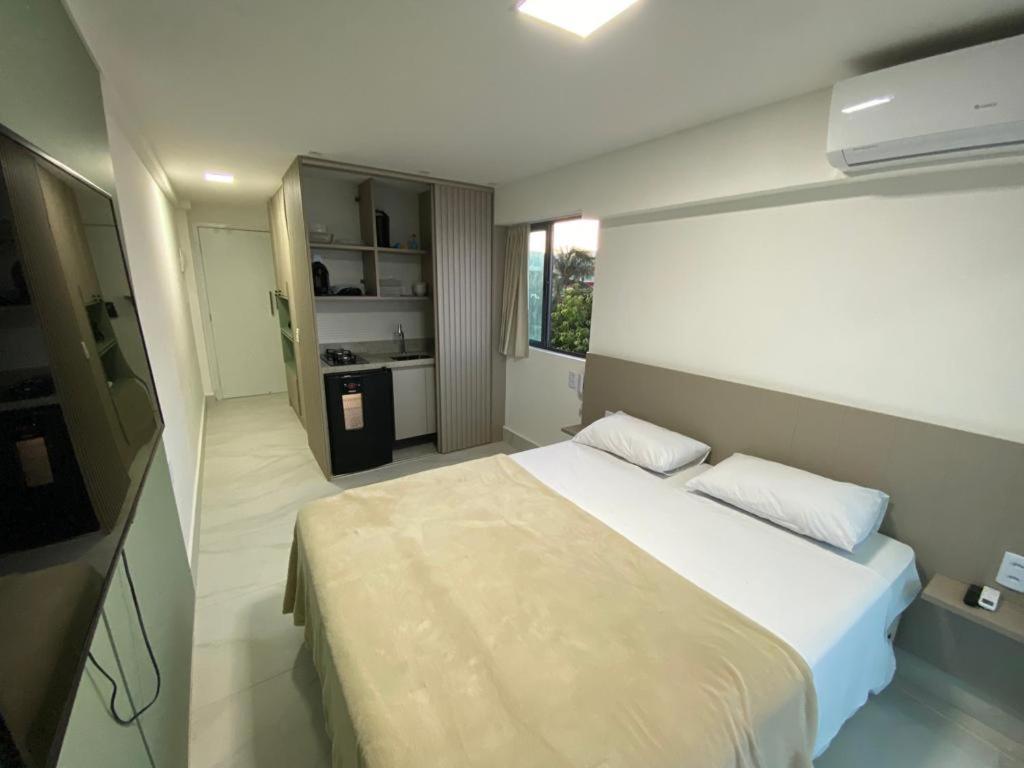 Flat Beira Mar Com Varanda Em Pôrto das Galinhas Exteriör bild